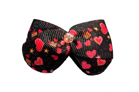 A/P Black & Red Hearts