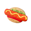 A/P Hot Dog Cookies