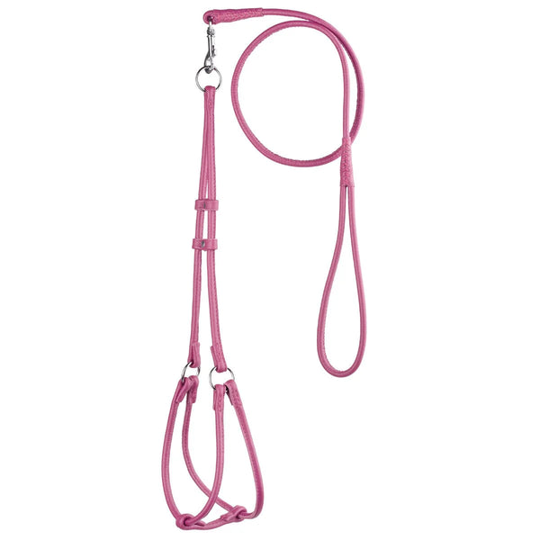 Leather Step-in Pink