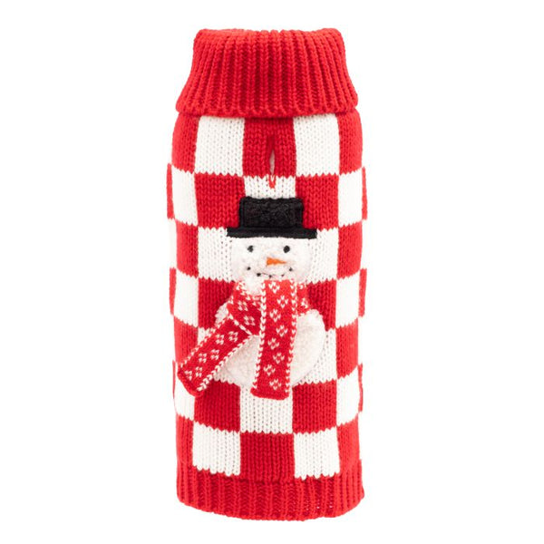 W/D Snowman Checkered