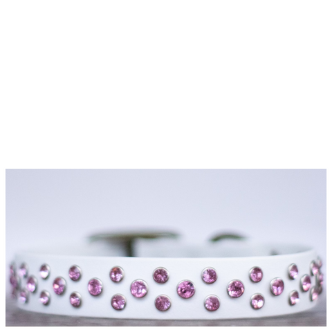 Biothane White Pink