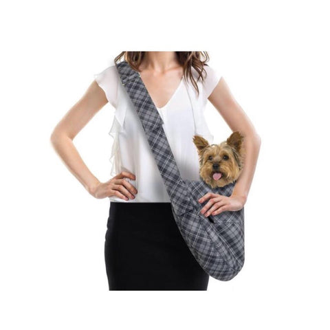Sling Plaid Black