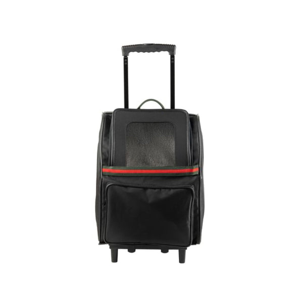 4 in 1 Stripe Black Quilted