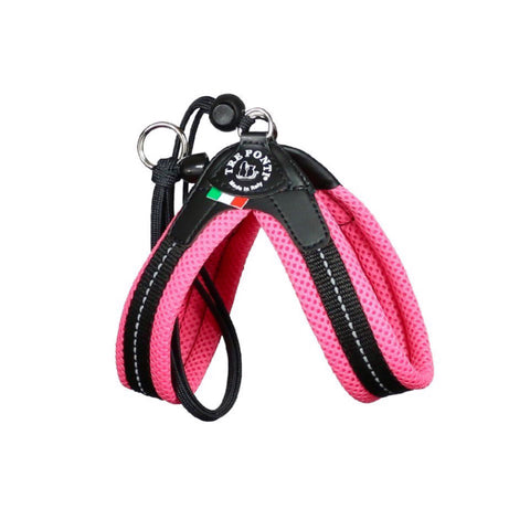 Tre Ponti  Hot Pink Harness Mesh