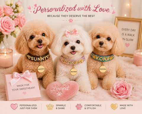Personalized Dog Collars & Charms