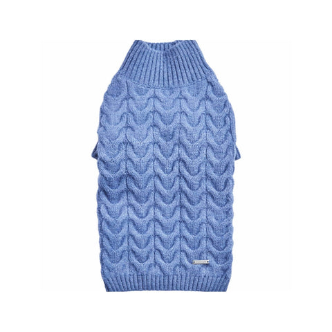 Knit Textured Blue