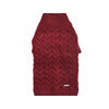 Knit Textured Burgundy