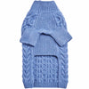 Knit Textured Blue