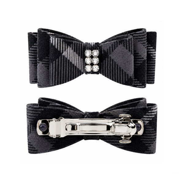 Luxe Black Plaid