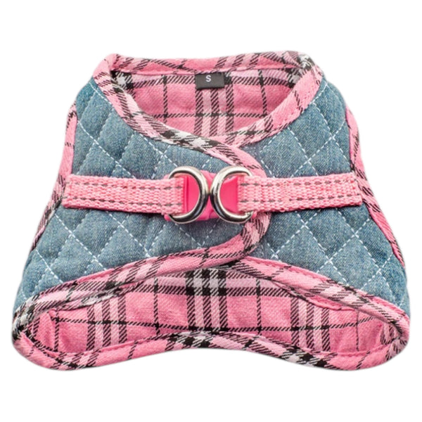 Denim Plaid Pink