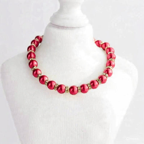 Pearls Red