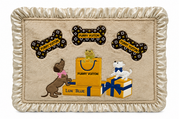 C/M Furry Vuiton Taupe