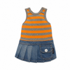 Orange Denim