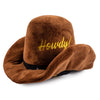H/D Cowboy Hat Brown