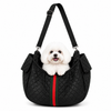 Sling Quilted/Stripe Black