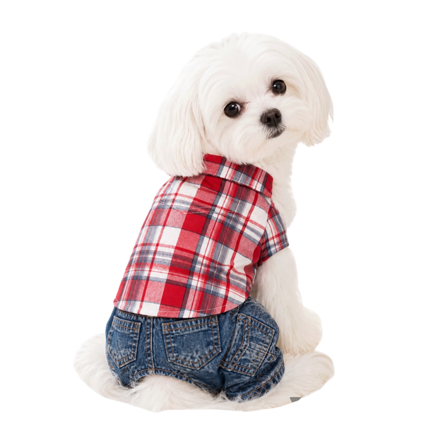 Plaid Red