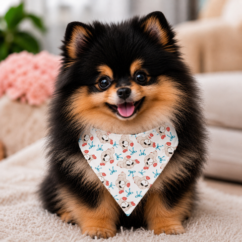 Bandana Lamb Blue