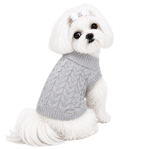 Knit Textured Grey