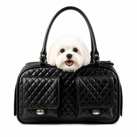 Mochi Bag Quilted Black
