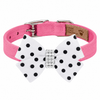 Swarovski Bow Pdot Fuchsia