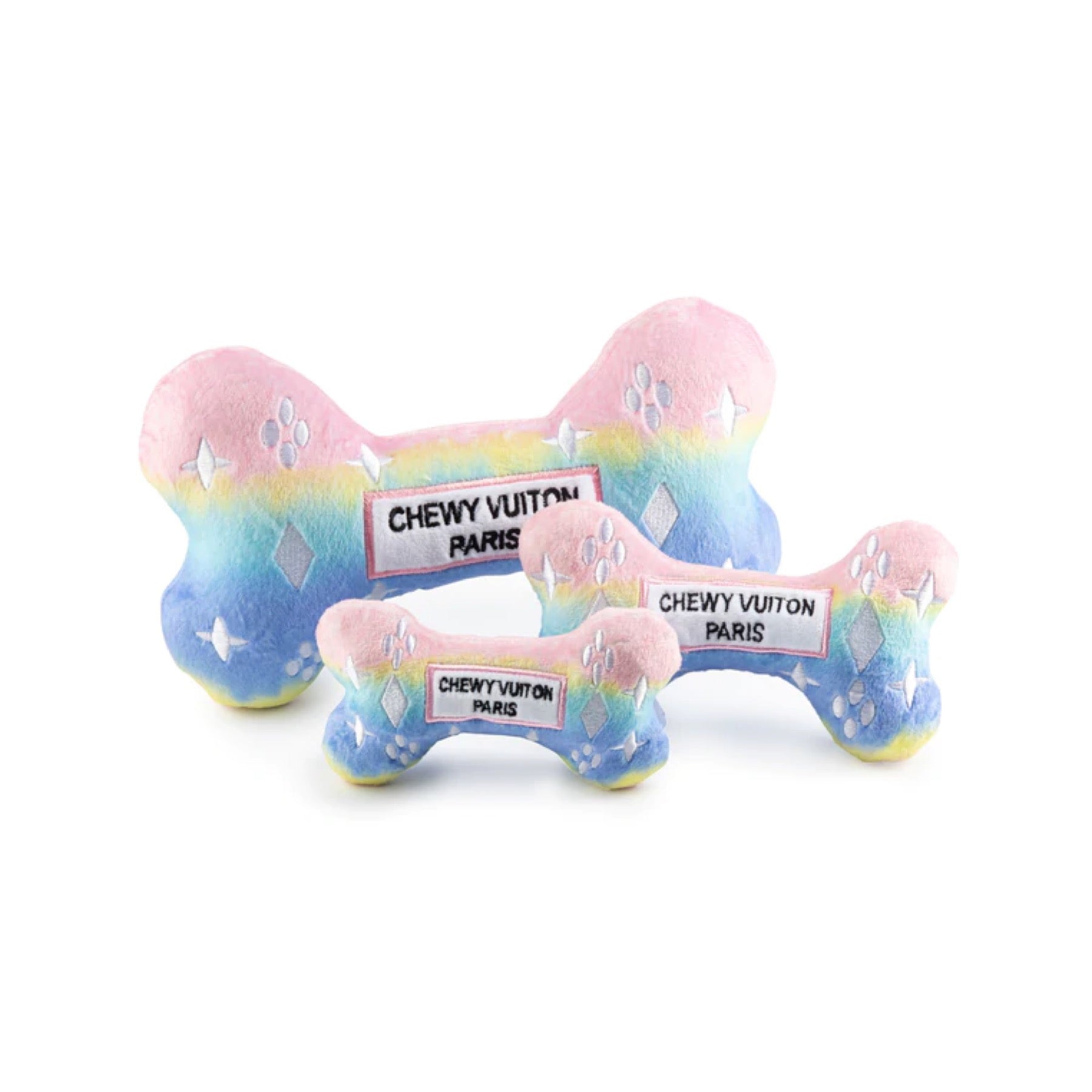 Chewy Vuiton Monogram Dog Ball Toy