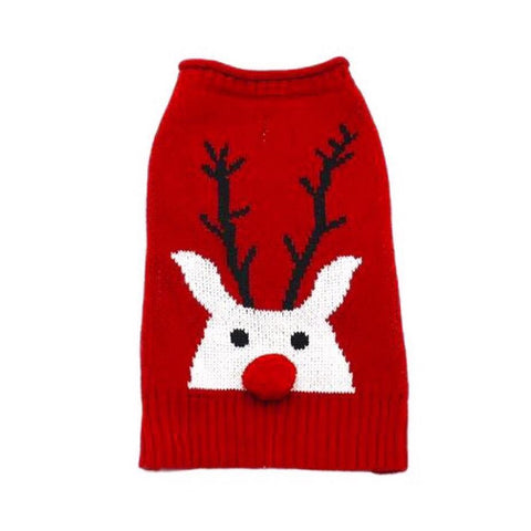D / Reindeer sweater