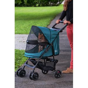 dog stroller no zip Pet Gear Happy Trails No Zip Pet Stroller