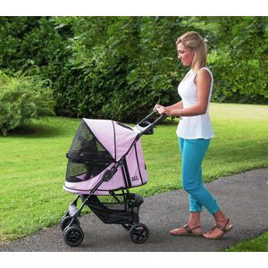 pet gear no zip stroller Pet Gear Happy Trails No Zip Pet Stroller